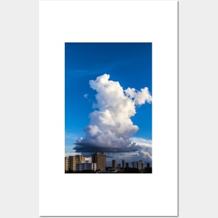 Cumulonimbus Clouds over Foz do Iguacu, Brazil Posters and Art